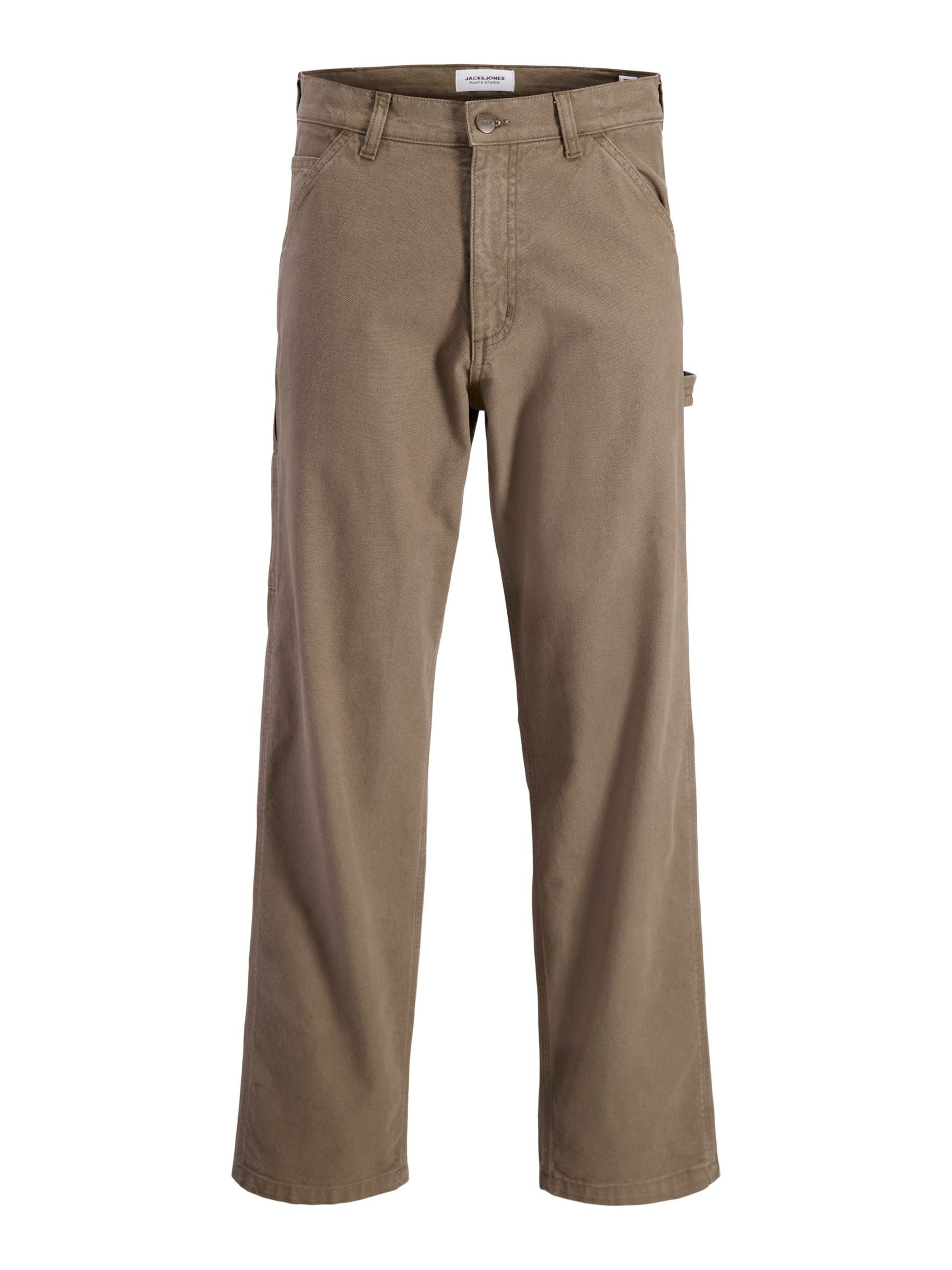 JACK & JONES Loosefit Bukser i brun: forside