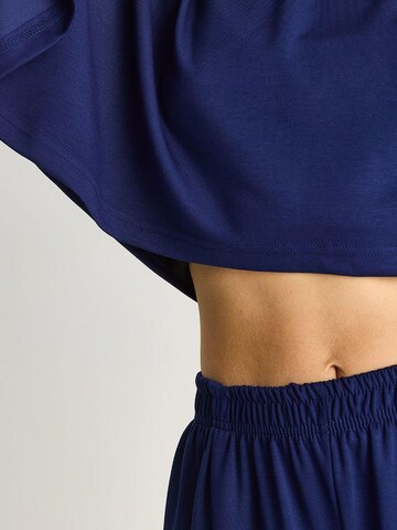 Bianco Lucci - Calças de fato em azul