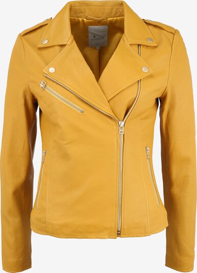 Goosecraft Lederjacke 'JULIA' in gelb, Produktansicht