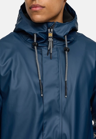 INDICODE JEANS Between-seasons coat 'Tommy' in Blue