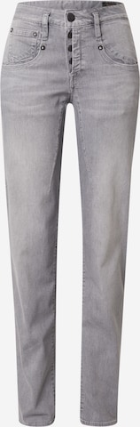 pelēks Herrlicher Standarta Džinsi: no priekšpuses