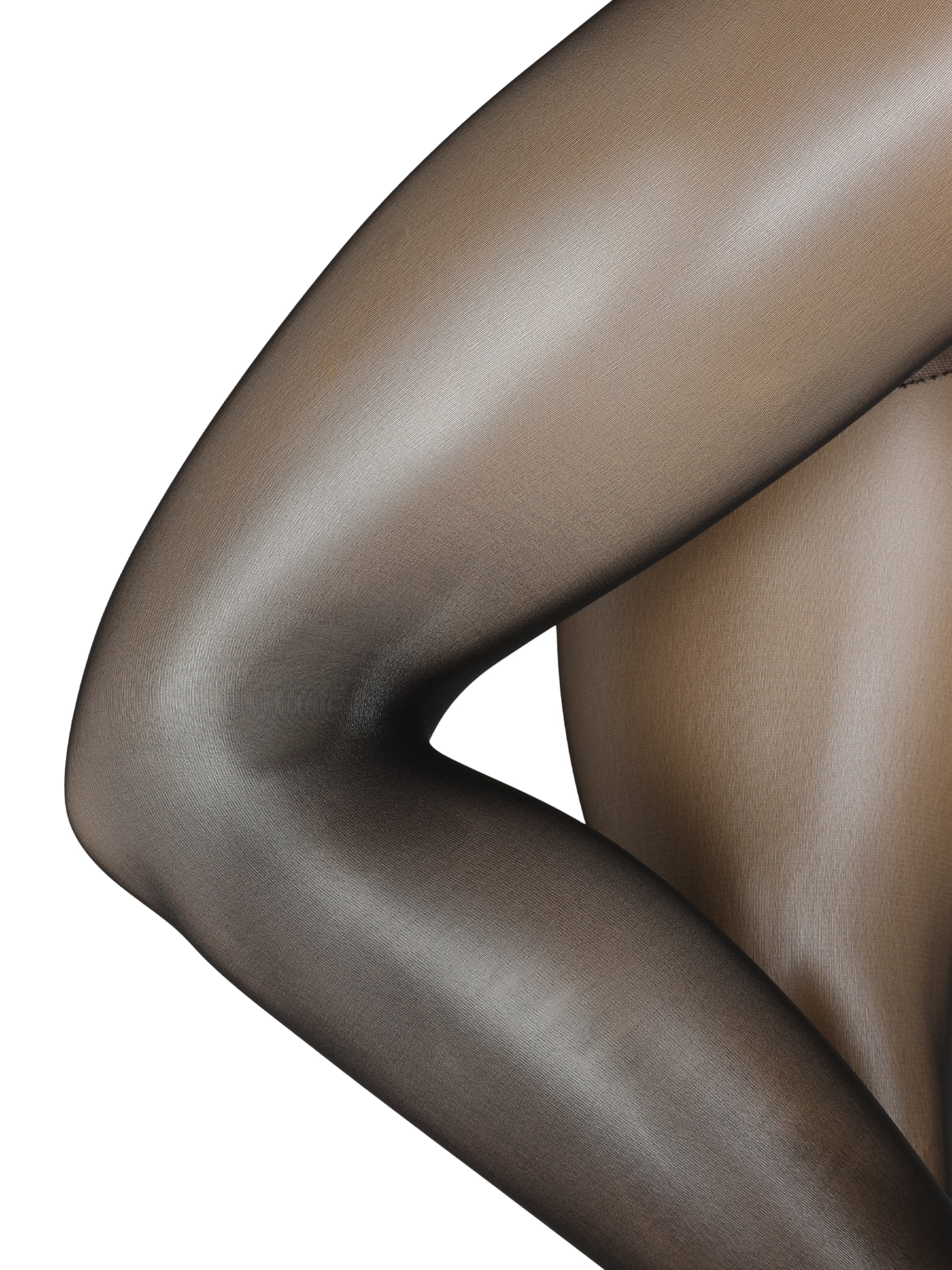 juoda Wolford Permatomos pėdkelnės 'Individual'