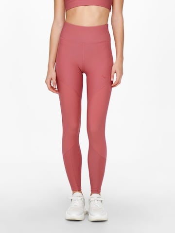 ONLY PLAY Skinny Workout Pants 'Jana' in Pink: front