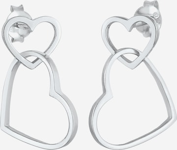 Boucles d'oreilles ELLI en argent : devant