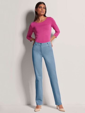 Coupe slim Jean MADELEINE en bleu