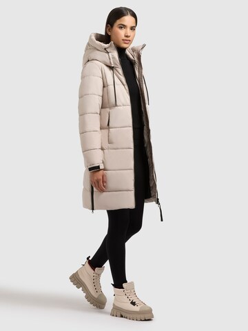 khujo Wintermantel 'Indie2' in Beige