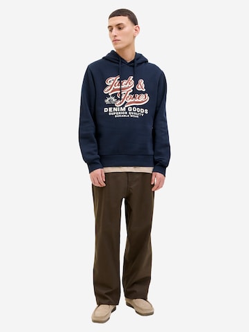JACK & JONES Bluzka sportowa 'Logo' w kolorze niebieski