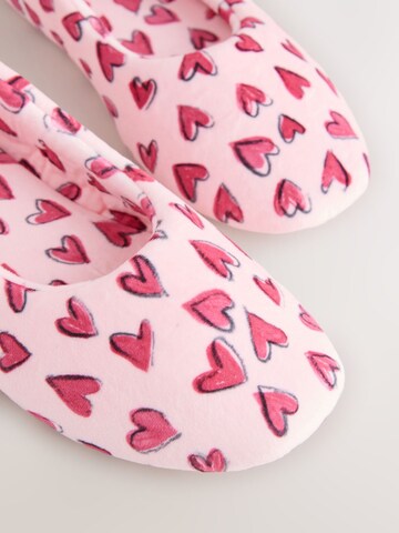 Pantoufle Next en rose
