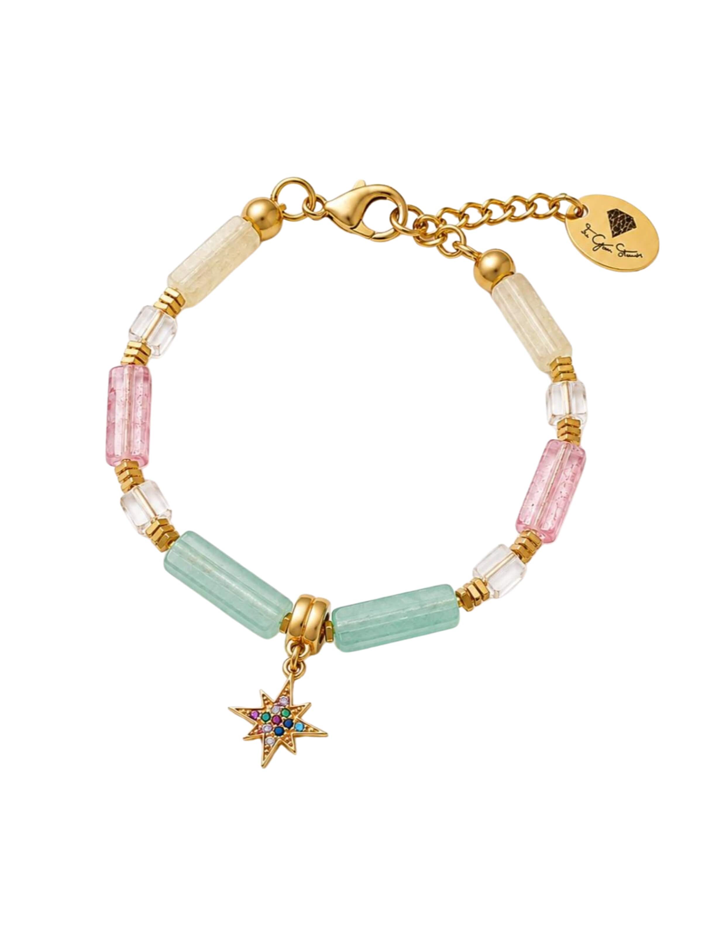 Braccialetto in 17 - 20 cm THE GEM STORIES JEWELRY di colore colori misti, Visualizzazione prodotti