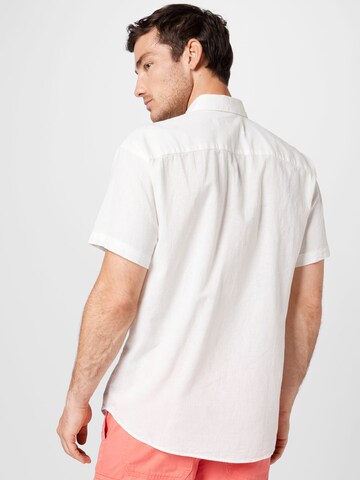balta JACK & JONES Standartinis modelis Marškiniai 'Breezy'