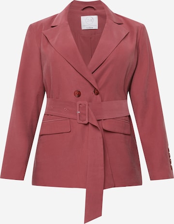 Blazer Guido Maria Kretschmer Curvy en rouge : devant