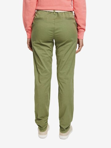 ESPRIT Regular Chino Pants in Green