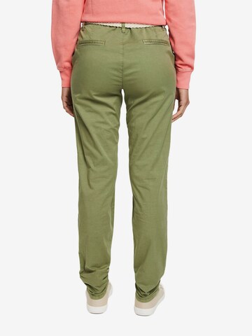 ESPRIT Regular Chino in Groen