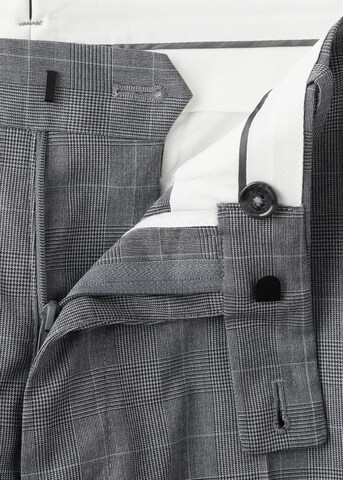 MANGO MAN Regular Pants 'London' in Grey