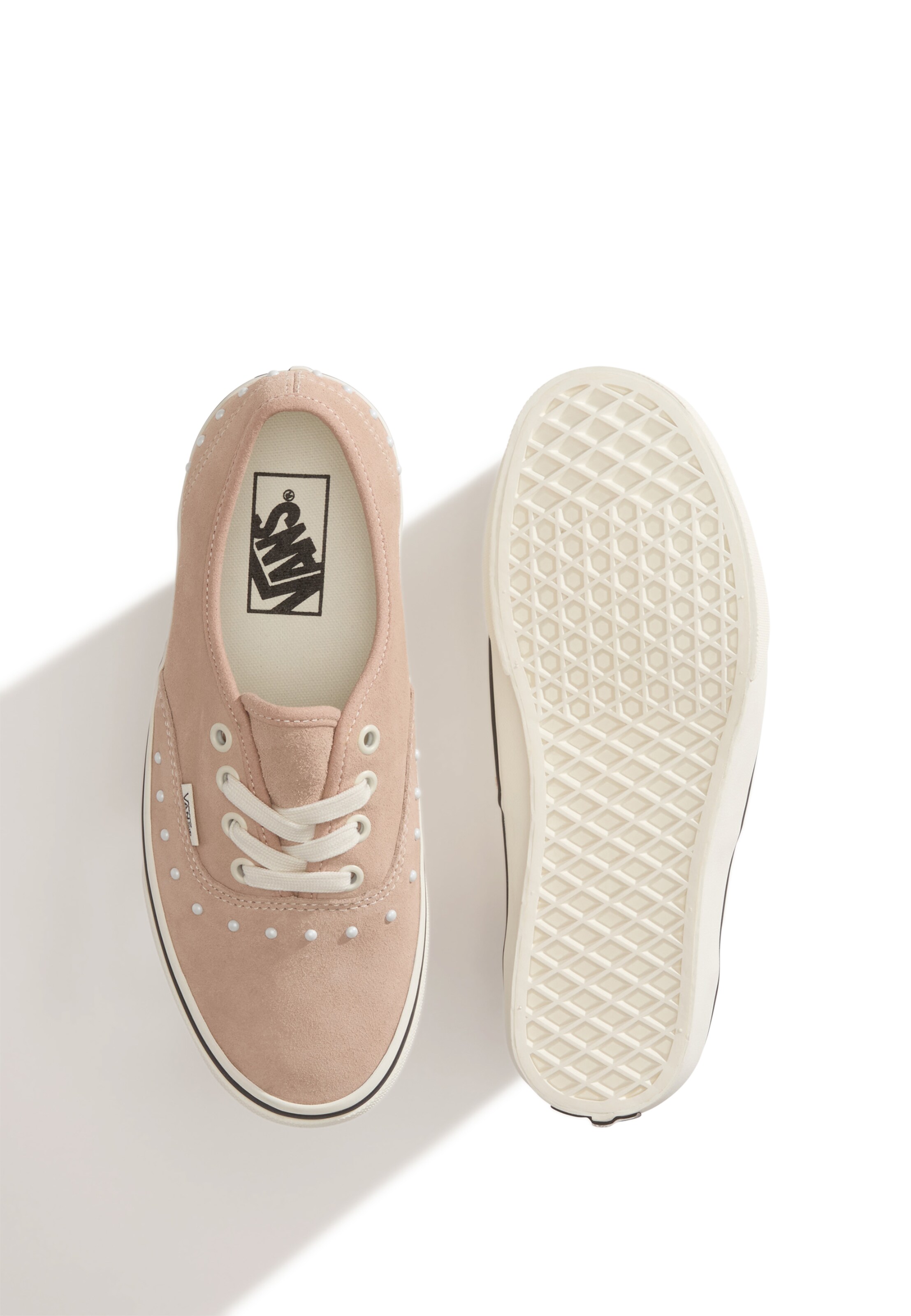 smėlio VANS Sportbačiai be auliuko 'Authentic'