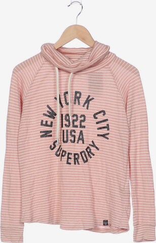 Superdry Sweater & Cardigan in XS in Pink: front