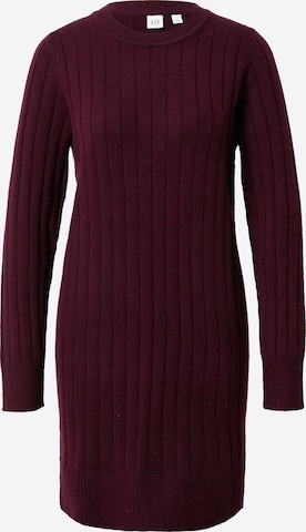 GAP Knitted dress in Purple: front