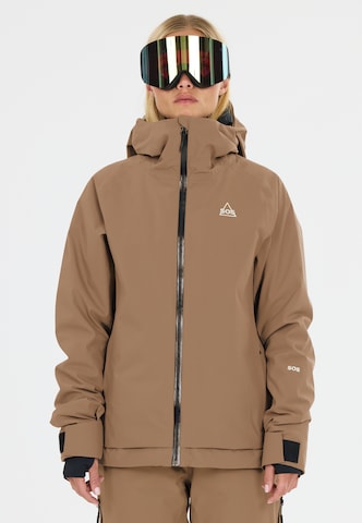 SOS Sports jacket in Brown: front