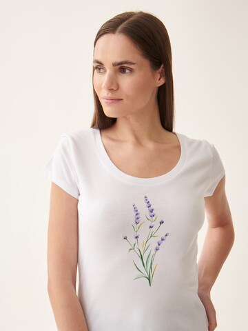 T-shirt 'ANTONIA' TATUUM en blanc