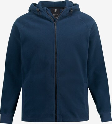 JP1880 Zip-Up Hoodie in Blue: front