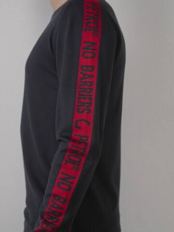 Petrol Industries Sweater 'No Barriers' in Blue