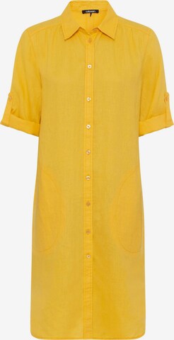 Olsen Shirt Dress in Yellow: front