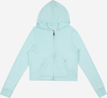 Abercrombie & Fitch Sweatjacke in Blau: predná strana