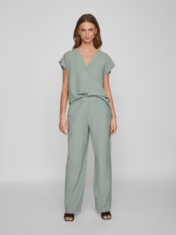 VILA Regular Pants 'Prisilla' in Green