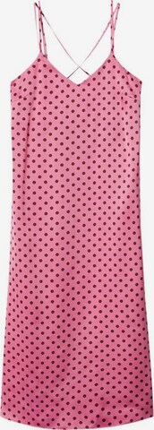 MANGO Dress in Pink: front