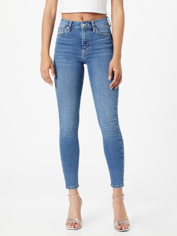 Slimfit Jeans 'Jamie' di TOPSHOP in blu: frontale