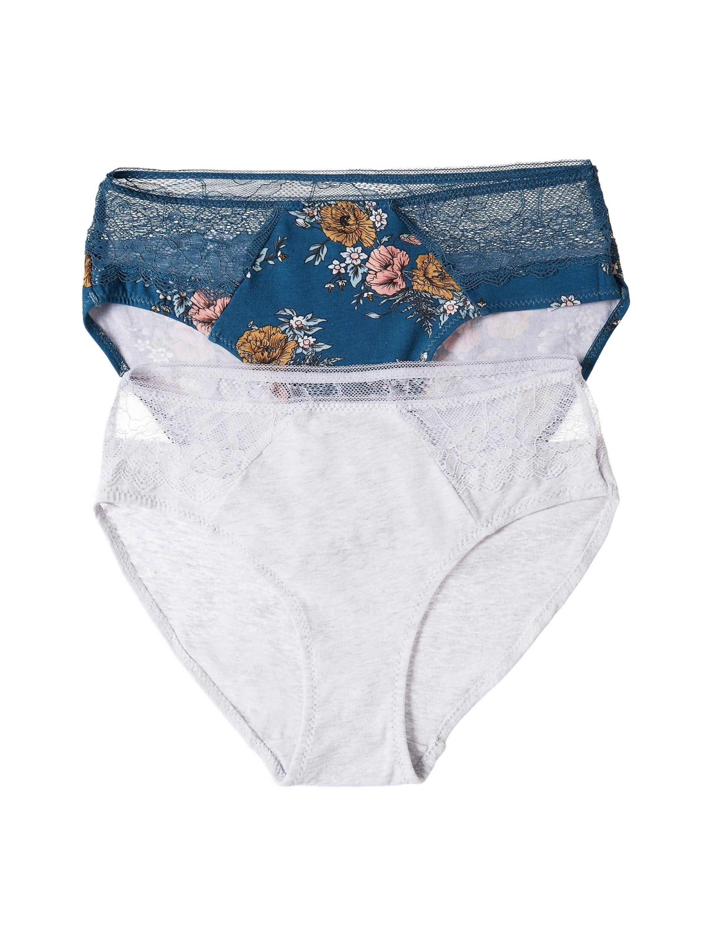 Henderson - Panti 'Taillenslip Hally im 2er Pack, leichter Shaping Effekt, hohe Leibhöhe S' en azul: frente