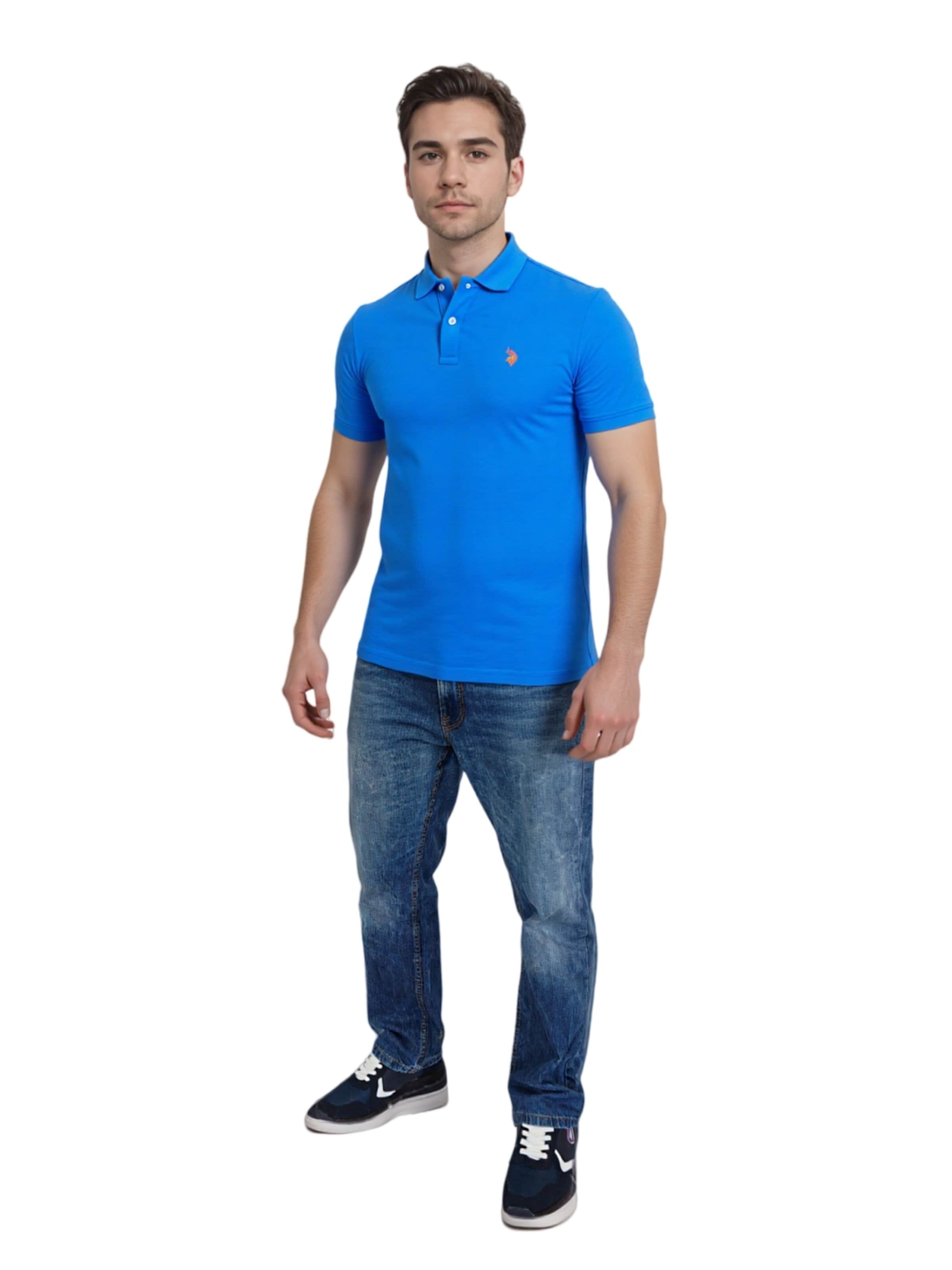 Maglietta di U.S. POLO ASSN. in blu