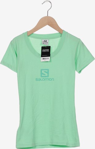 SALOMON T-Shirt XS in Grün: predná strana