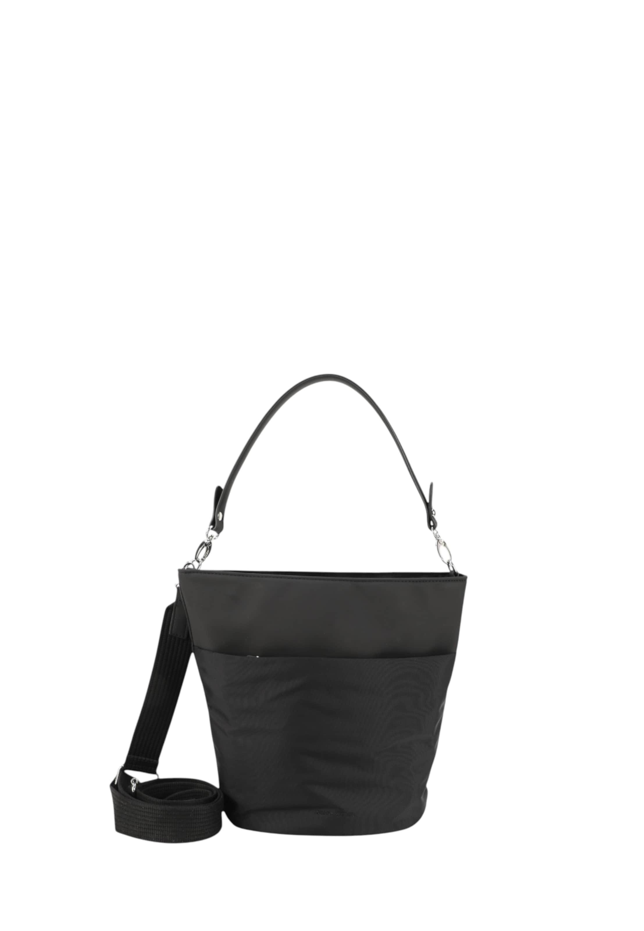 GERRY WEBER - Mala de ombro 'Tranquility ' em preto: frente