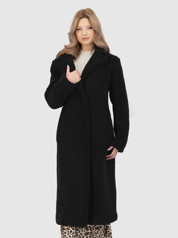 Alife and Kickin Winter coat 'HariAK' in Black: front