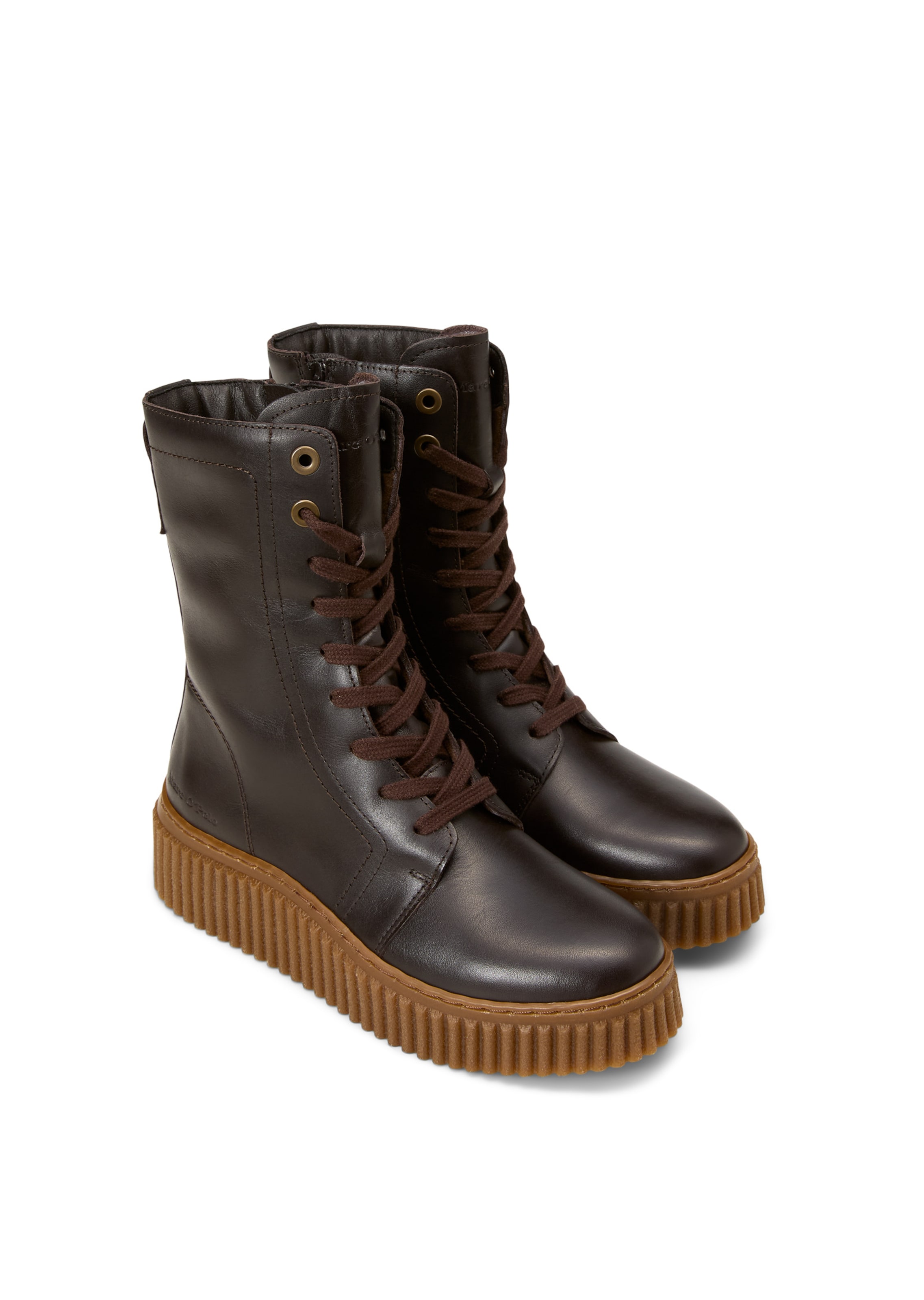 Marc O'Polo Stiefelette  'Bianca ' in Braun: Vorderseite
