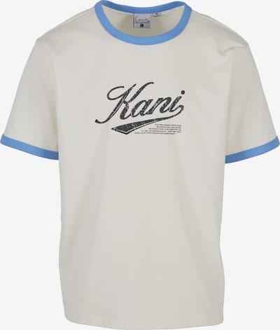 Karl Kani Shirt 'Cursive Varsity' in L in Blue / Black / Off white, Item view
