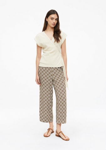 s.Oliver Wide Leg Hose in Braun