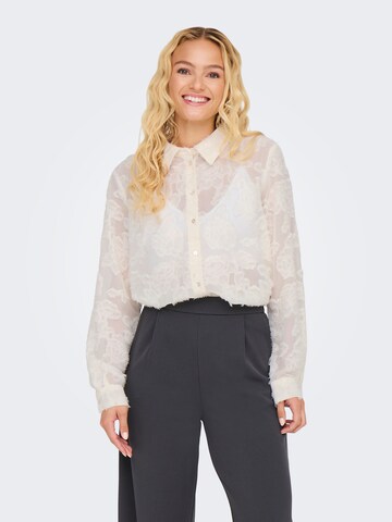 JDY Bluse 'JDYMaia' in Weiß: Vorderseite