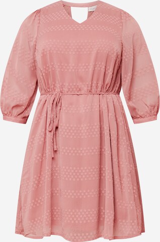 ONLY Carmakoma Dress in Pink: front