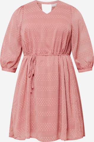 Robe ONLY Carmakoma en rose : devant