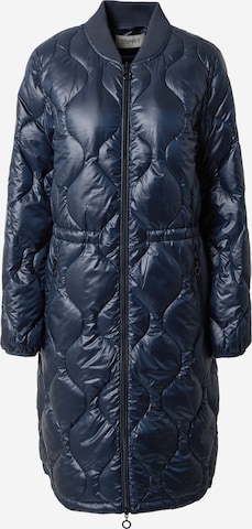 ESPRIT Wintermantel in Blauw: voorkant