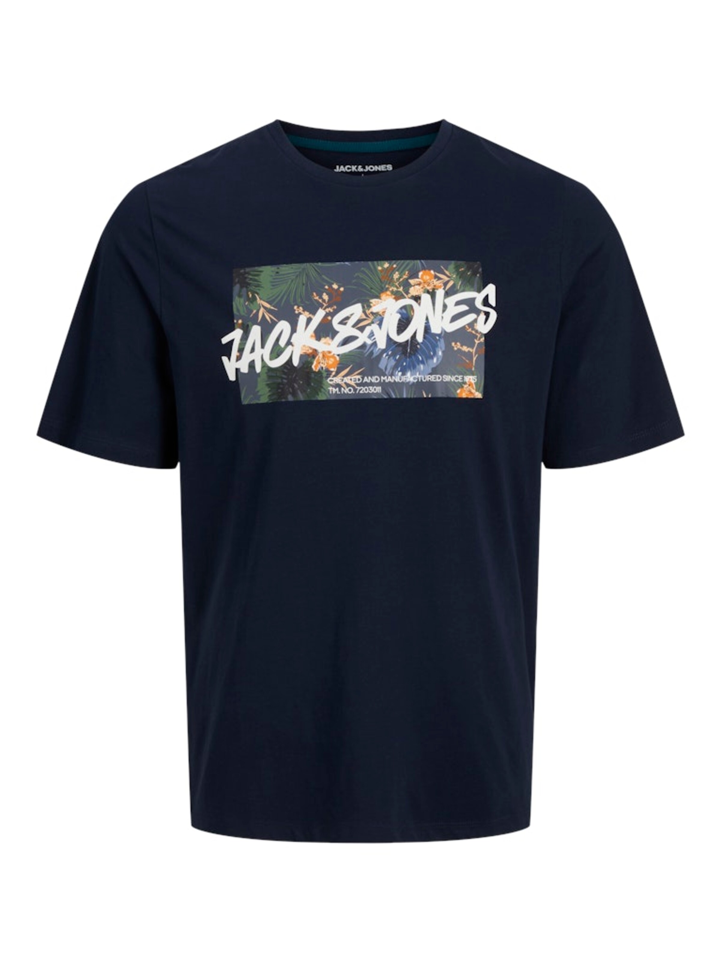 JACK & JONES Shirt 'HAWAII' in Blue: front