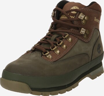 TIMBERLAND Boots 'Euro Hiker' in Green: front