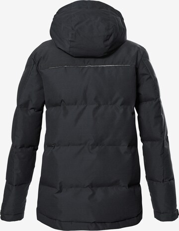 KILLTEC Outdoorjacke in Schwarz