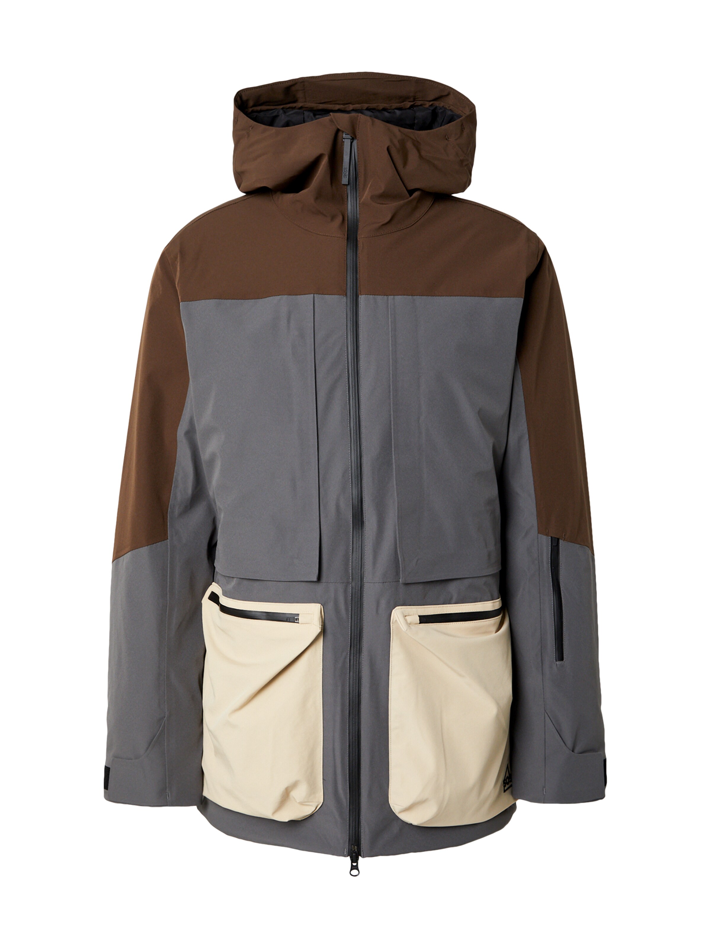 SOS Sports jacket 'Straja' in Grey: front