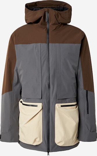 Sportinė striukė 'Straja' iš SOS, spalva – smėlio spalva / ruda / tamsiai pilka, Prekių apžvalga