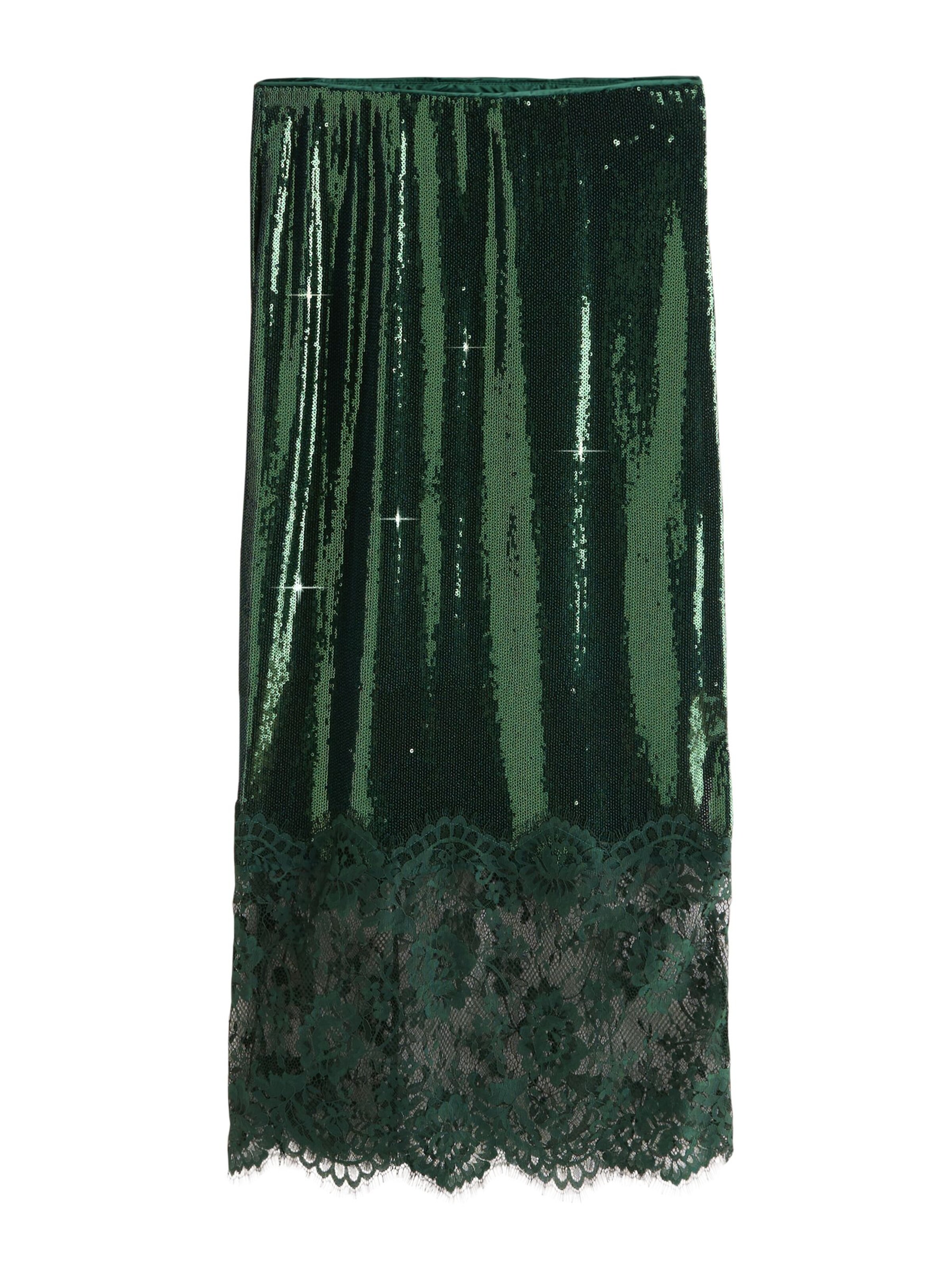 Next Jupe en vert foncé, Vue avec produit