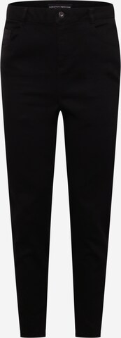 Dorothy Perkins Curve Regular Jeans 'Ellis' in Zwart: voorkant