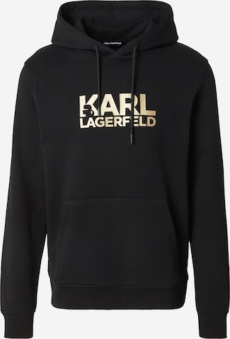 Karl Lagerfeld Sweatshirt in Schwarz: Vorderseite